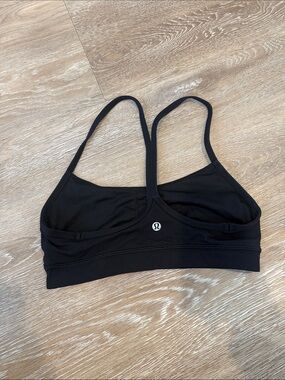 lululemon athletica Black Racerback Adjustable-Strap Sports Bra